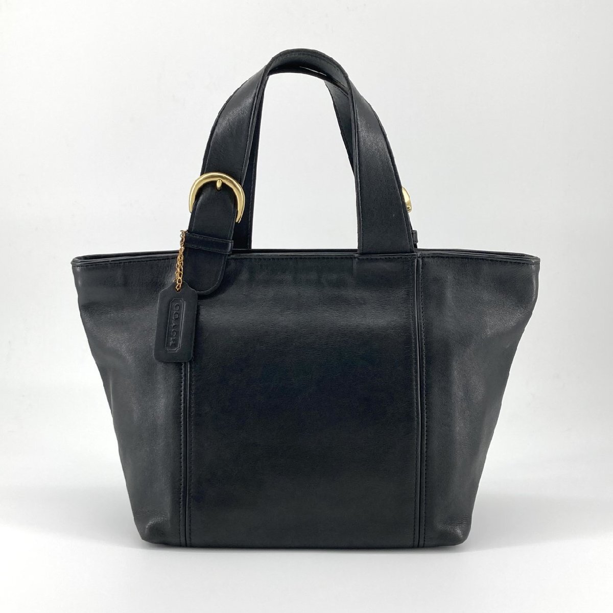 COACH オールドコーチ レザー 4133 ハンドバッグ ブラック