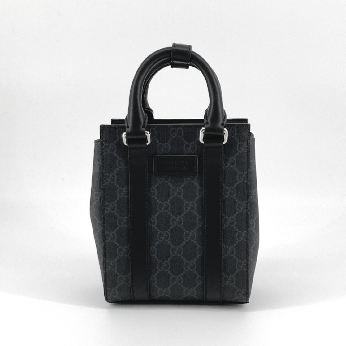 GUCCI GGスプリーム 696010 トートバッグ ブラック