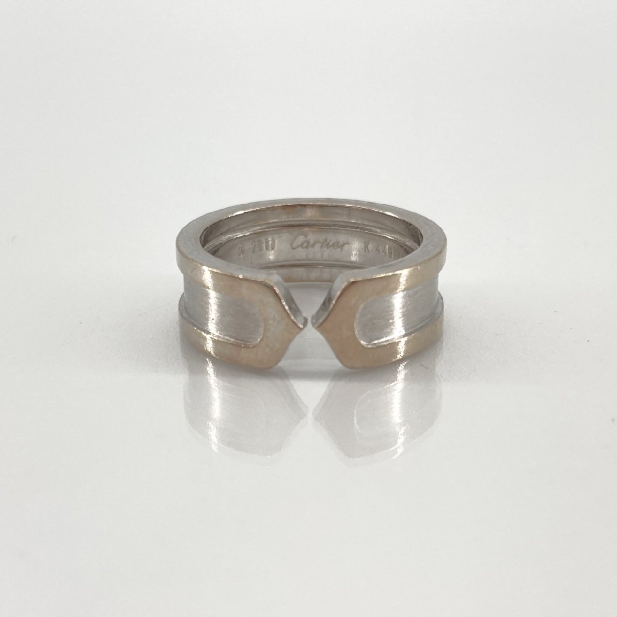 CARTIER C2リング 750WG リング・指輪 シルバー