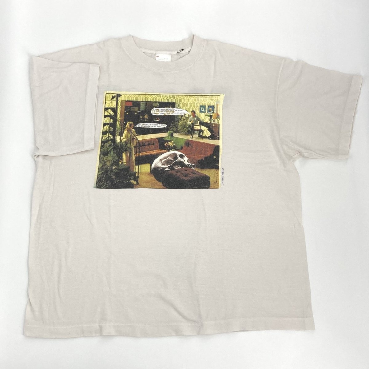 SAINT MICHAEL SAINT　MICHAEL　×　JAMIE　REID SM-MK8-0000-C05 半袖Ｔシャツ ホワイト
