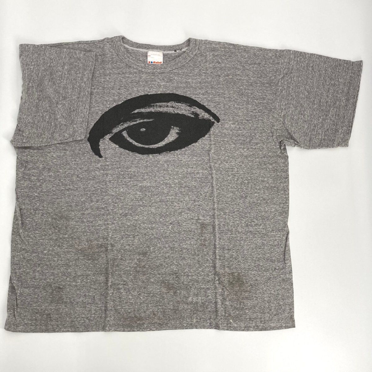 SAINT MICHAEL 26SS EYE SS T-SHIRT SM-MK8-0000-019 半袖Ｔシャツ グレー