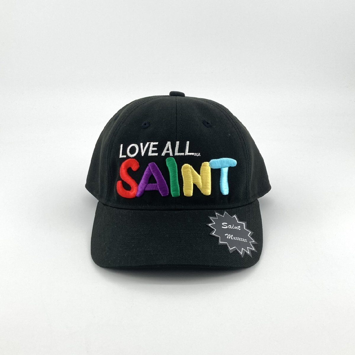 SAINT MICHAEL CAP　LOVE　ALL SM-MK8-0000-080 キャップ ブラック