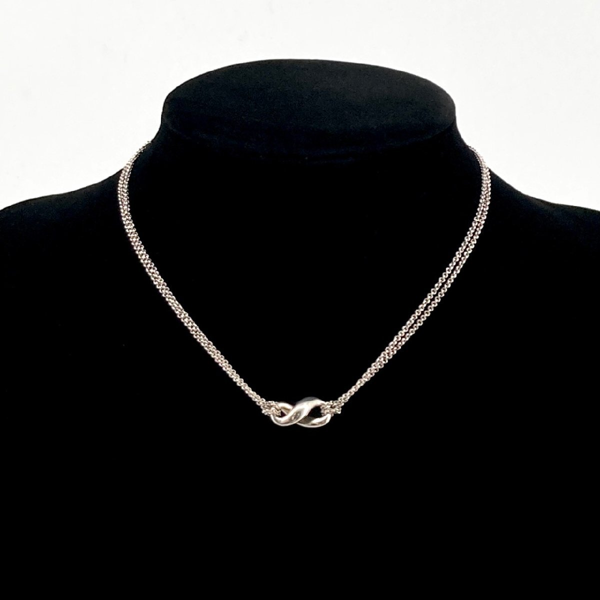 TIFFANY&Co. インフィニティ Ag925 ネックレス シルバー
