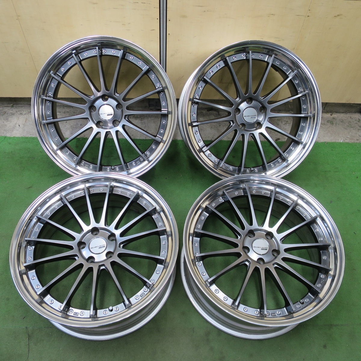 4本価格★SSR EXECUTOR CV04 21インチ ホイール エグゼキューター 21×9.0J PCD114.3/5H★6070101NGホ