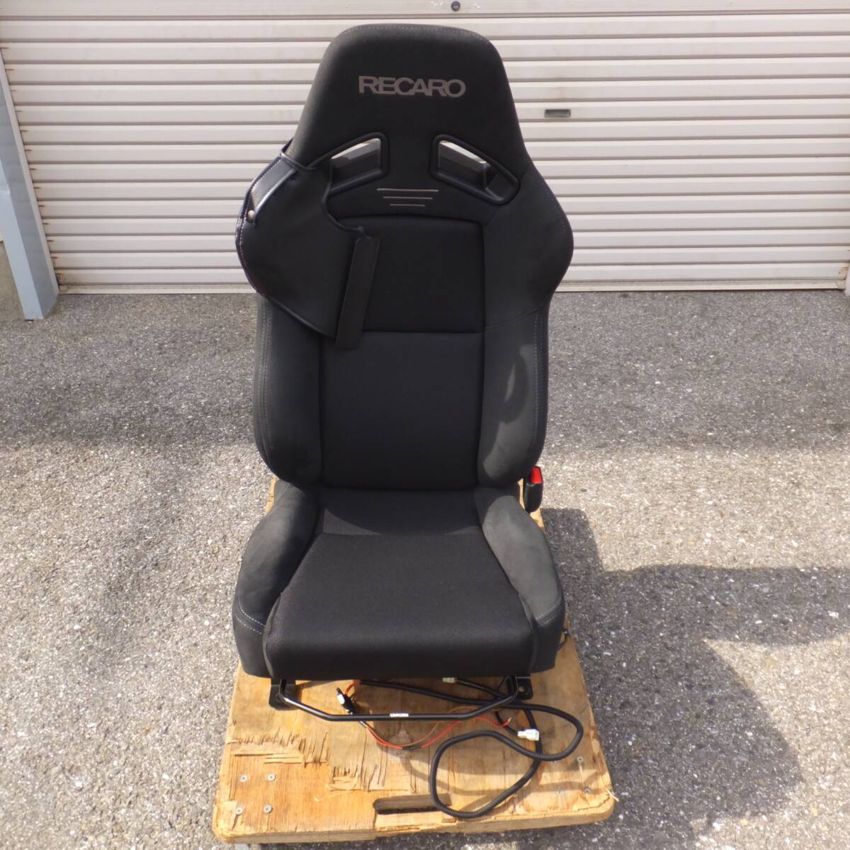 岐阜発★レカロ RECARO セミバケットシート SR-7F GK100 R シートヒーター付　ベースフレーム 2081.006.2 日産 ノート HE12 SNE12★