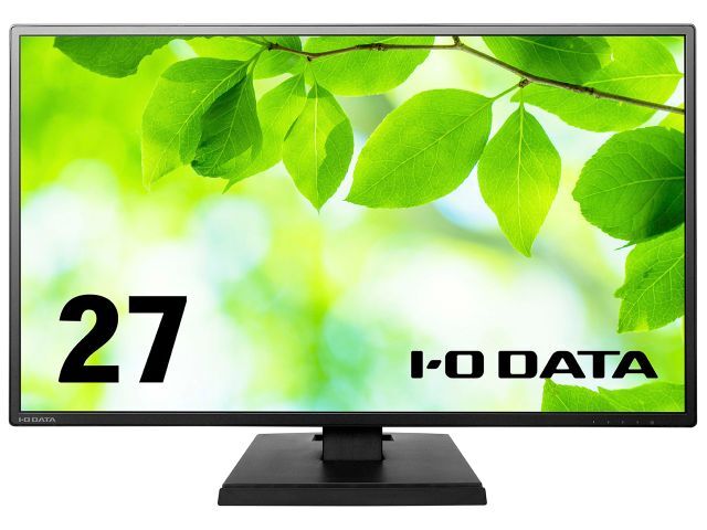 AH271 【高画質/高精細/広視野角/省電力/ADSパネル/LED/フルHD/HDMI/BL低減！】 27型 ワイド液晶モニター IODATA LCD-AH271EDB【動作品】