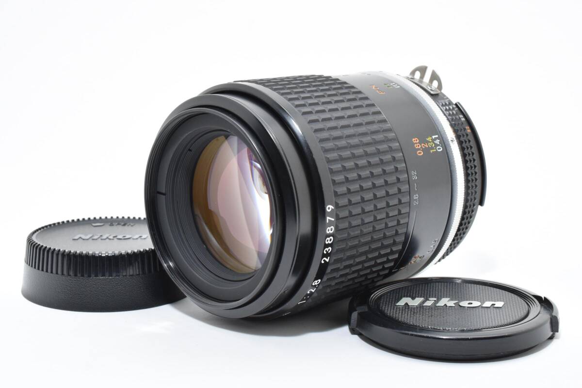 ★☆美品 Nikon Ai-s Micro Nikkor 105mm f2.8 MF Macro Lens ニコン #1015☆★