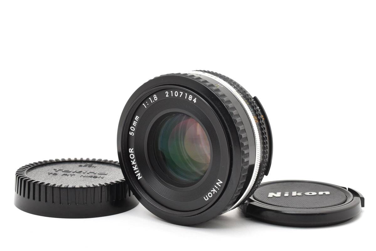 ★☆Nikon NIKKOR 50mm F1.8 Ai-s パンケーキレンズ カメラ レンズ ニコン #1029☆★