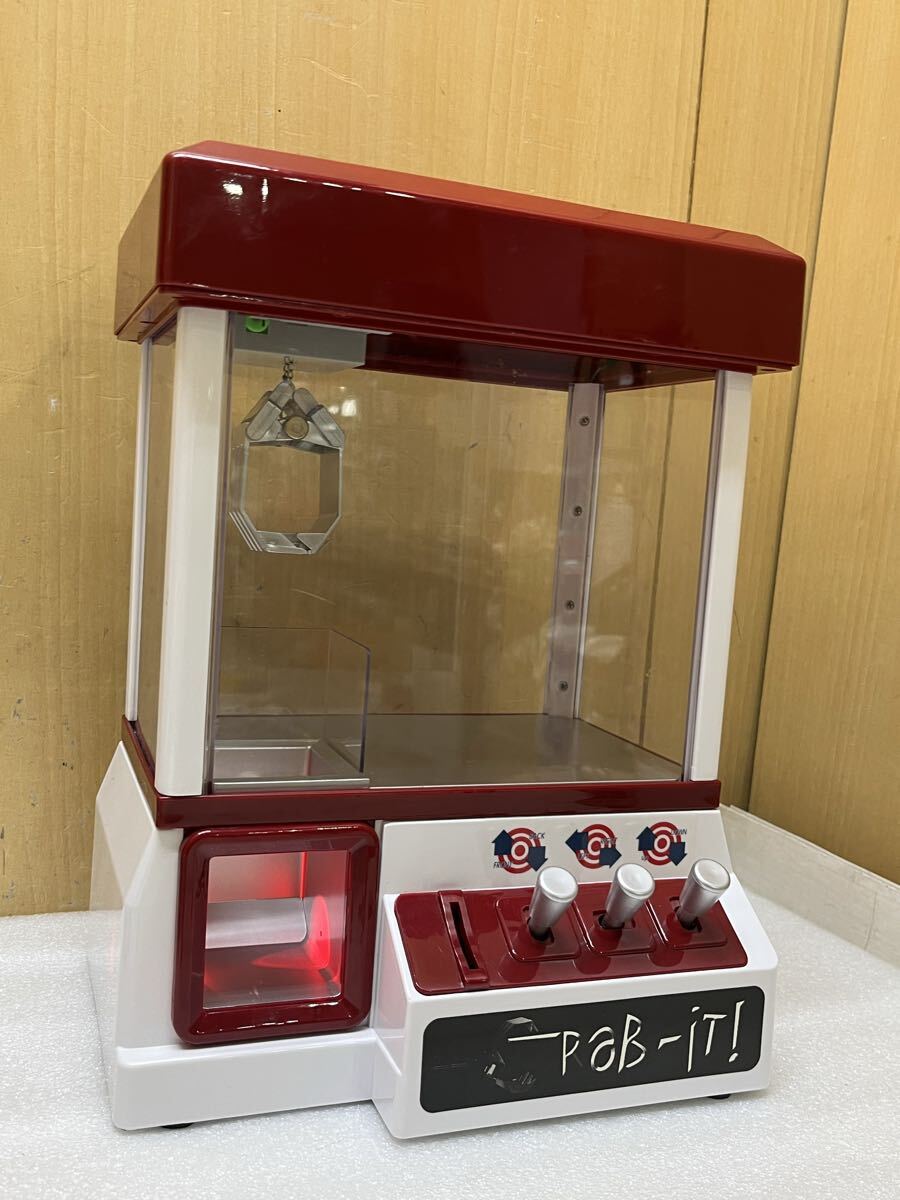 U041481 Grab-it! 家庭用クレーンゲーム UFOキャッチャーマシーン 動作確認済み　現状品　0713