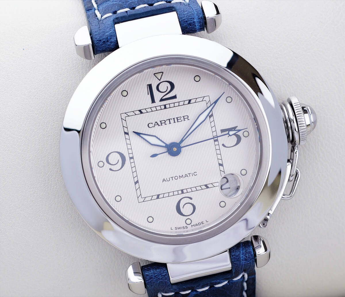 美品 カルティエ パシャC オートマティック Cartier 