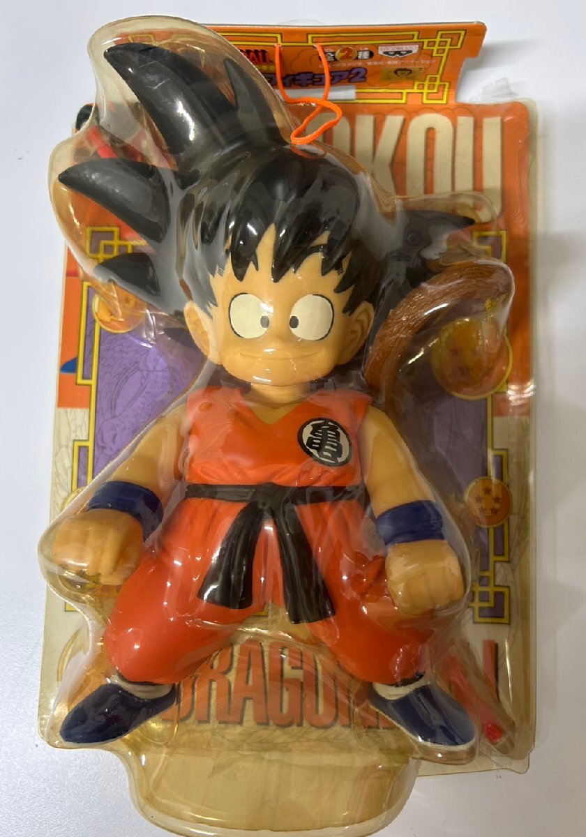 【中古品】バンプレスト製「ドラゴンボール DXソフビフィギュア2 孫悟空」