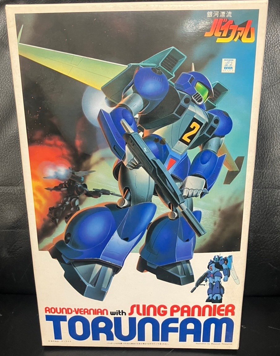 【未組立】銀河漂流バイファム　1/100 SCALE NO.6 スリング・バニアー装備型　トゥランファム　プラモデル