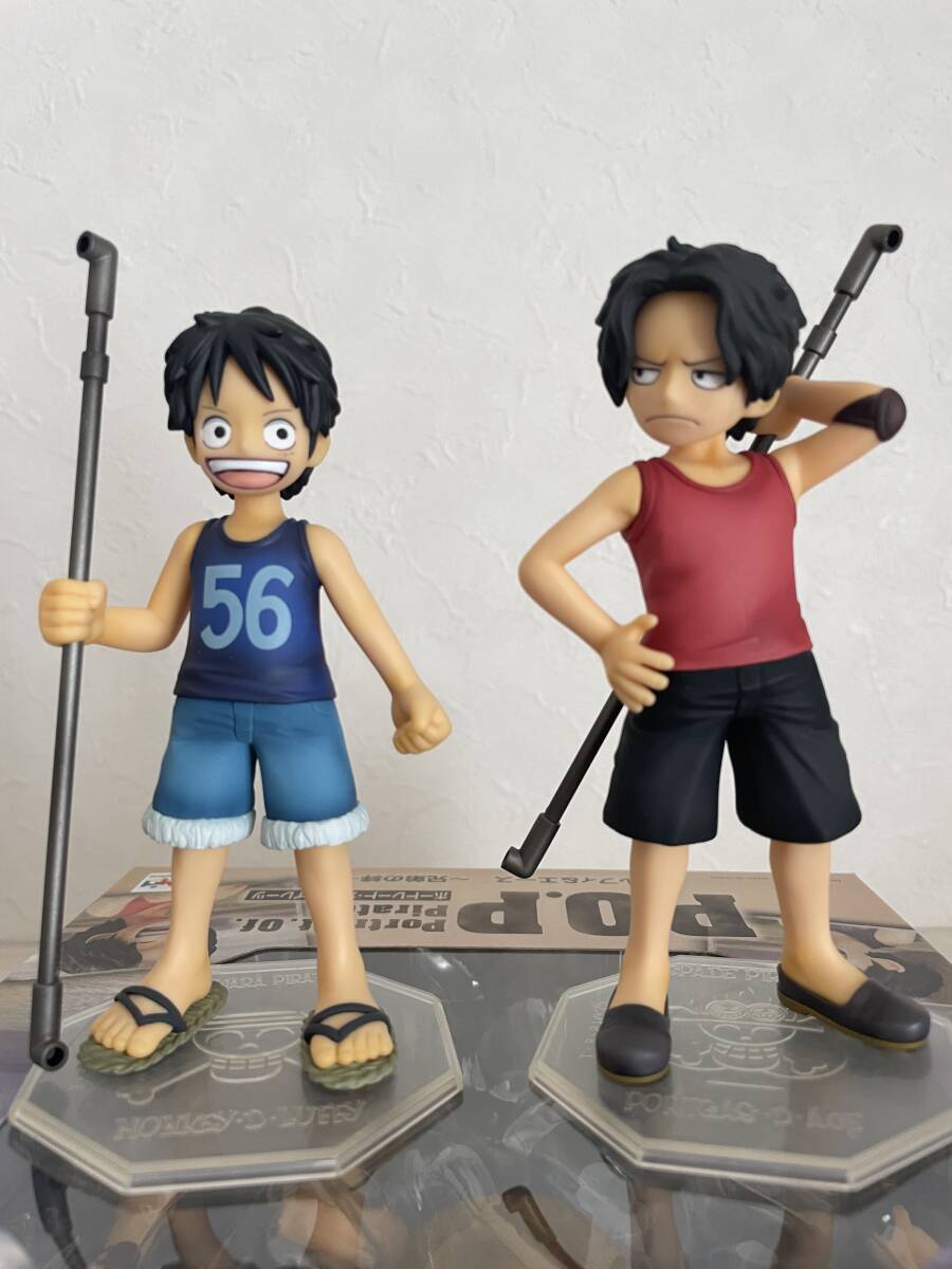 POP P.O.P ポートレートオブパイレーツ　ルフィ＆エース　兄弟の絆　　メガハウス　　ワンピース　onepiece