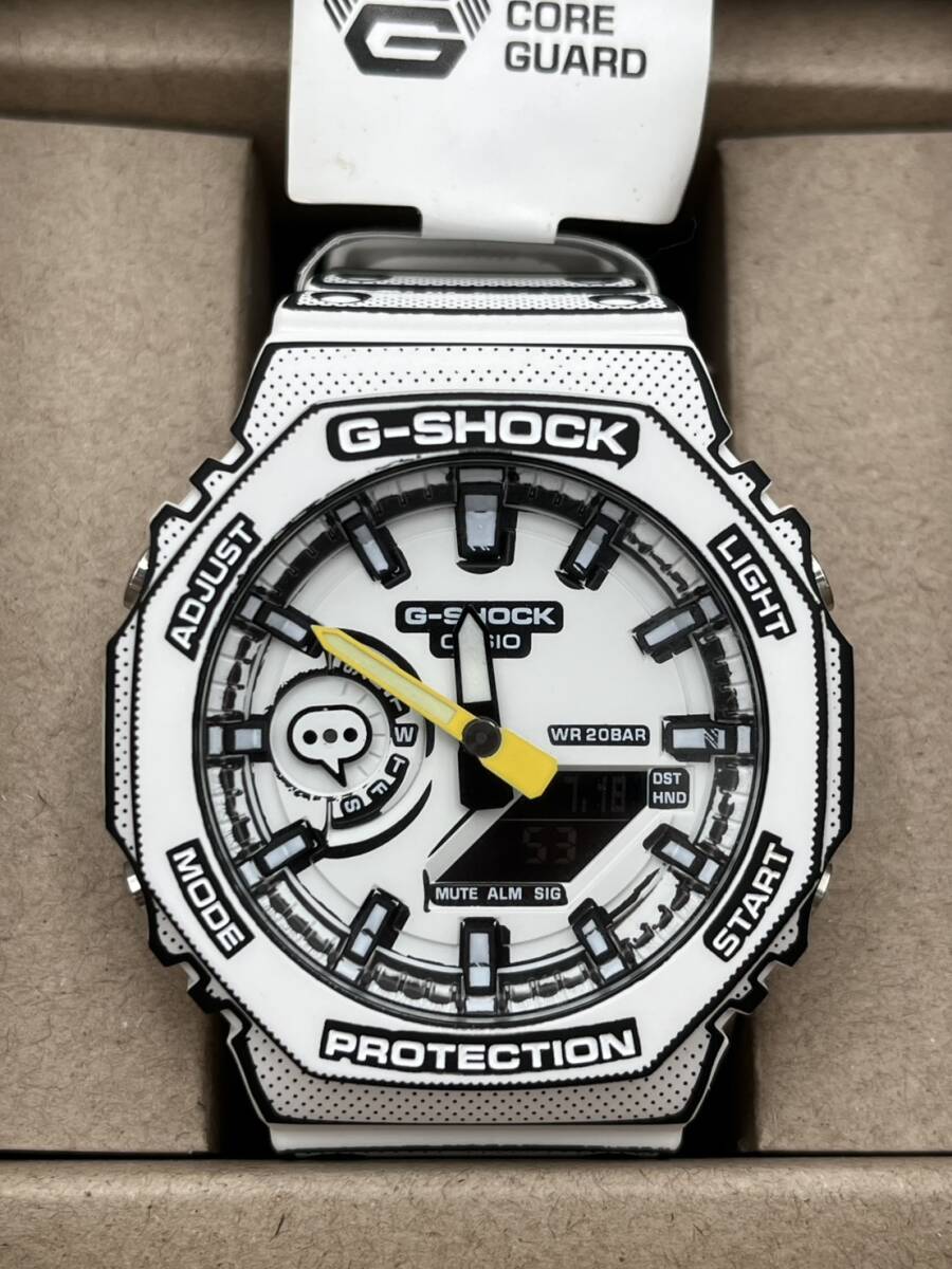 【未使用】CASIO カシオ G-SHOCK GA-2100MNG 7AJR マンガモデル タグあり 箱あり 完品 マンガ 漫画 Gショック 時計 ＃2503