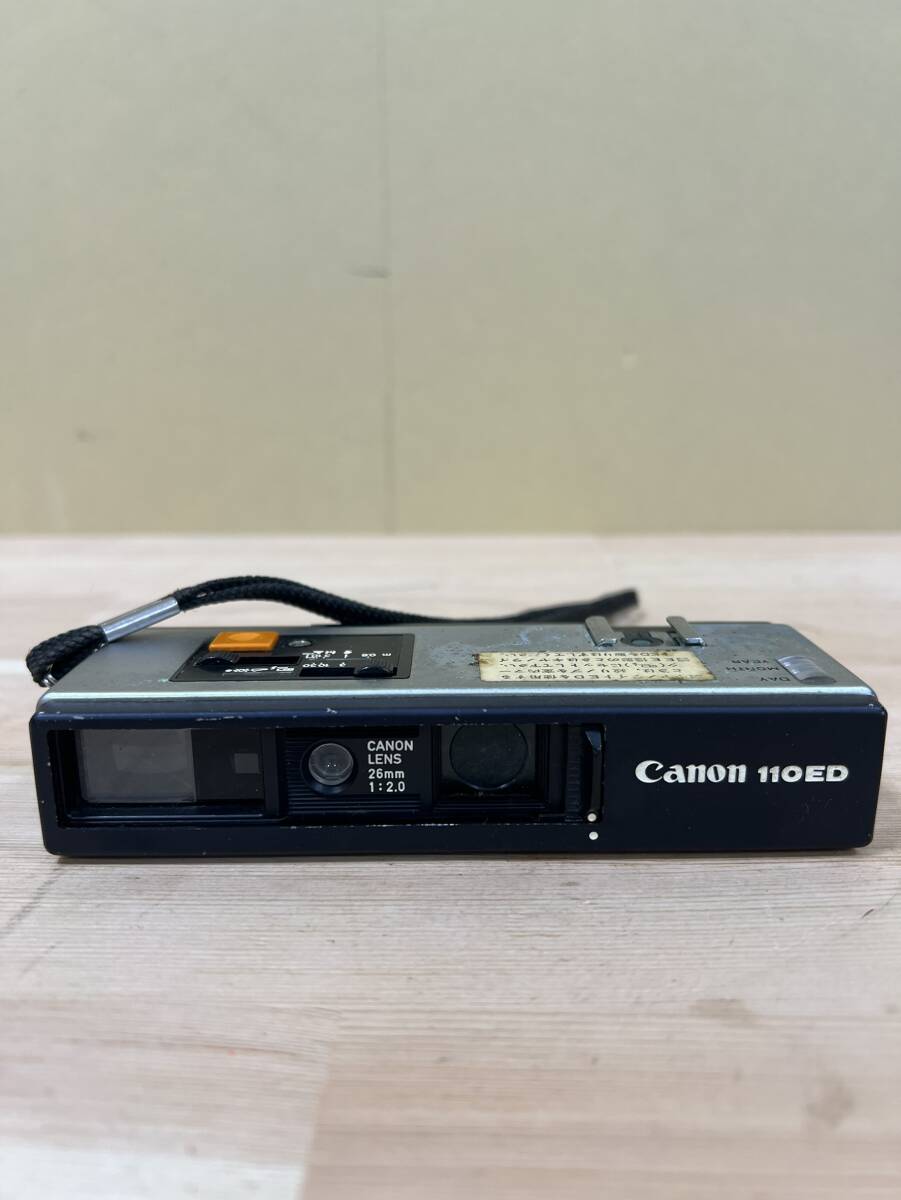 CANON 110ED コンパクトカメラ 動作未確認 ジャンク フィルムカメラ 光学機器 家電 キャノン 現状品 ＃2582