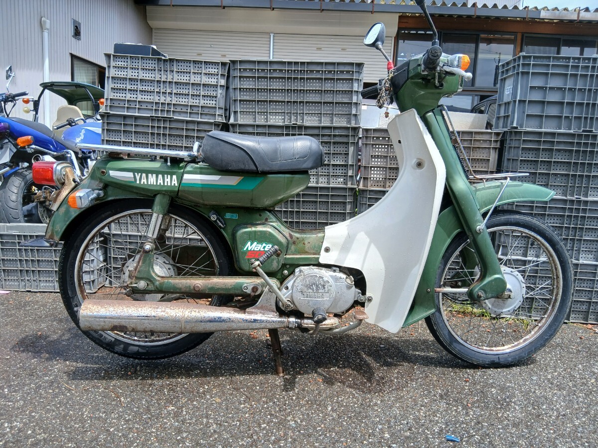 ヤマハ　メイト　V50　ワンオーオー　2サイクル　実動