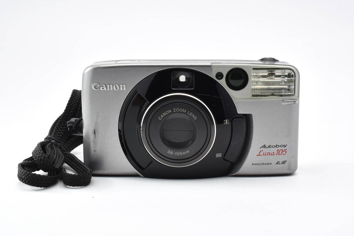 【良品】 CANON キヤノン autoboy Luna 105 AiAF コンパクトフィルムカメラ 【動作確認済み】 #2967765