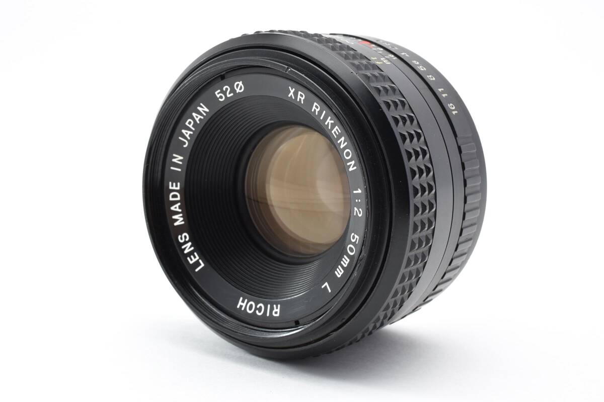 【並品】 RICOH リコー XR RIKENON 50mm F2 L PENTAX ペンタックス用 【動作確認済み】 #2967775