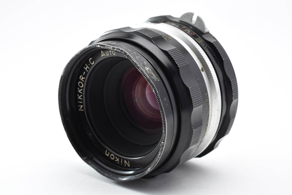 【並品】 Nikon ニコン NIKKOR-H.C Auto F2 50mm 非Ai 単焦点 標準レンズ Fマウント 【動作確認済み】 #2967782