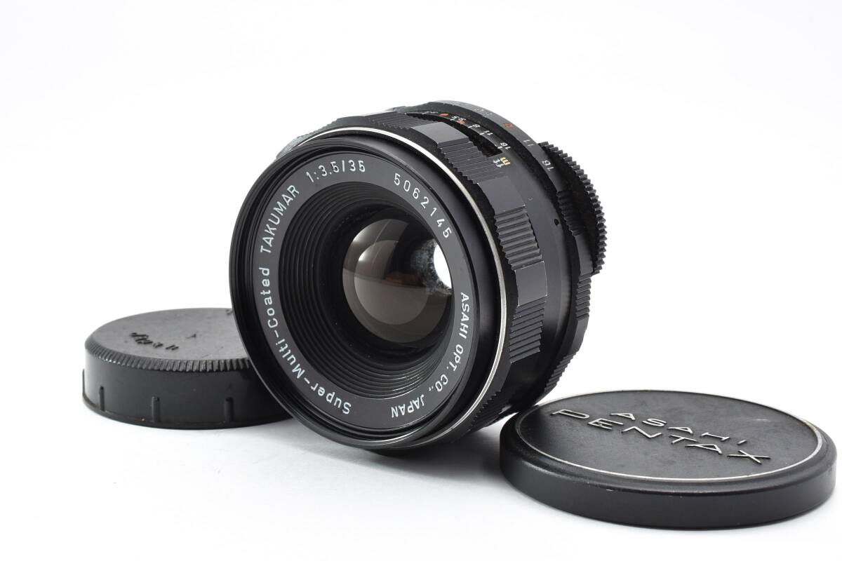 【並品】 PENTAX ペンタックス Super-Multi-Coated TAKUMAR F3.5 35mm 【動作確認済み】 #2967784