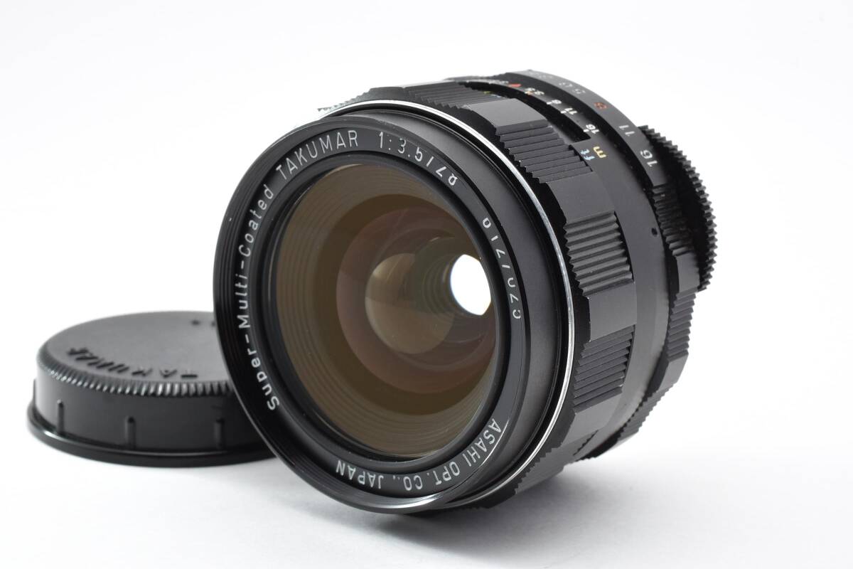 【並品】 PENTAX ペンタックス Super-Multi-Coated TAKUMAR F3.5 28mm 【動作確認済み】 #2967785