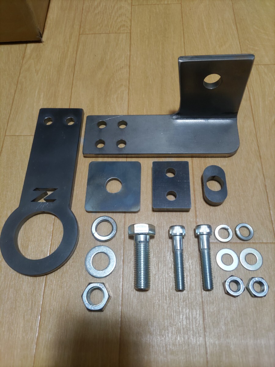 z34 z33 リヤ　牽引フック　ワンオフ　　検索用　けん引フック　トーイング　専用　フェアレディZ　RZ34