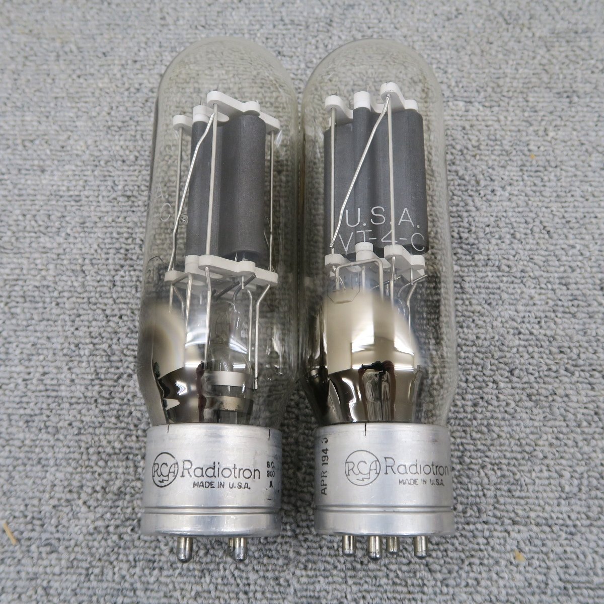 【Bランク】RCA VT-4-C 2本 真空管 アールシーエー @60535