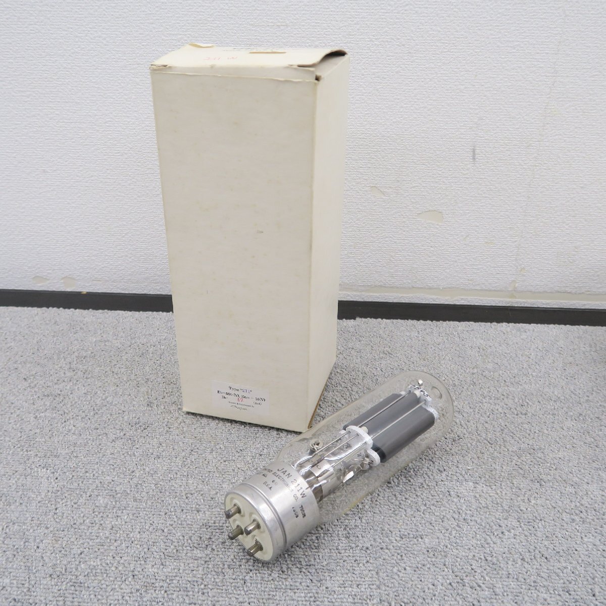 【Bランク】UNITED ELECTRONICS 211W 1本 真空管 ユナイテッドエレクトロニクス @60530