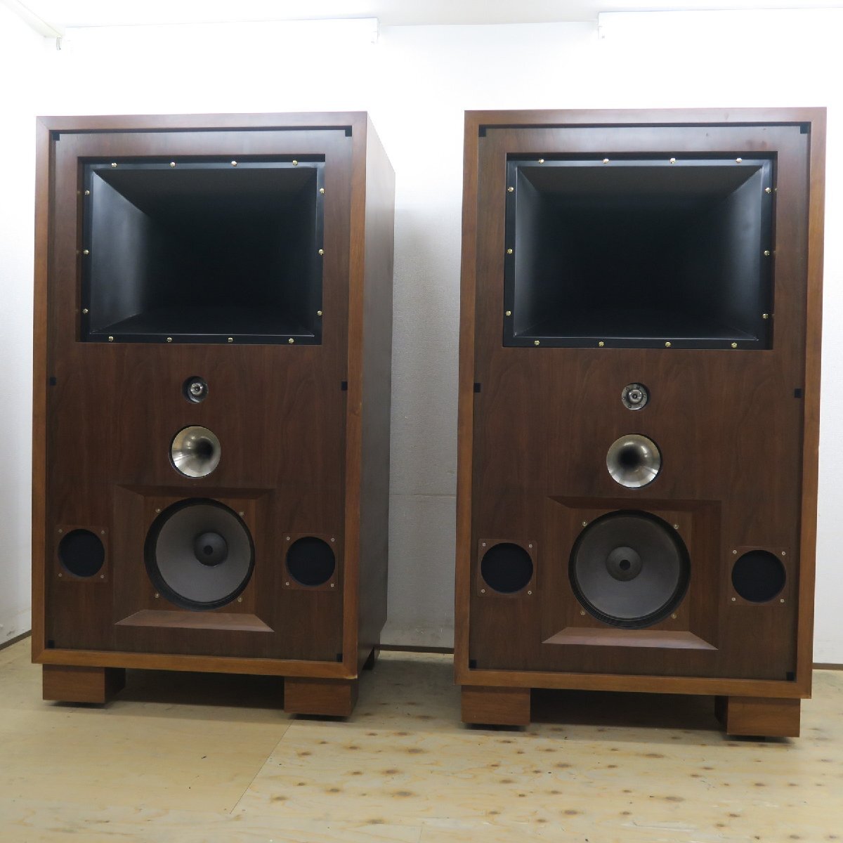 【現状】エール音響 特注4wayシステム スピーカー 7550DE 1750DE他 @60664