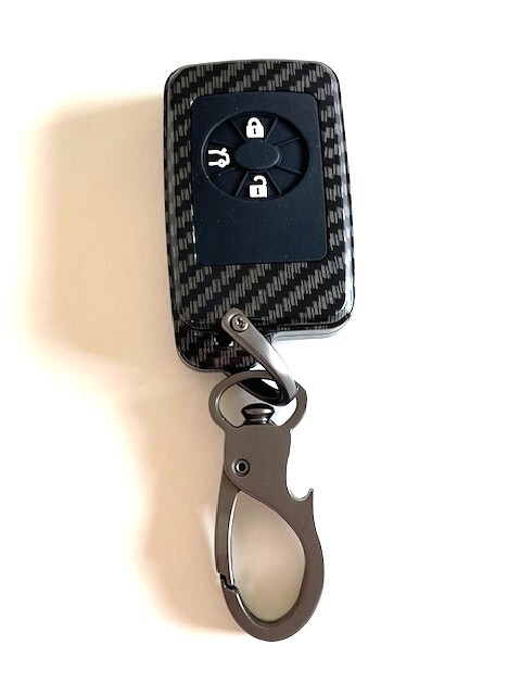 180系 クラウン スマートキーケース カーボン調 軽さ剛性 硬度 耐衝撃性 クラウン キーケース ヴィッツ キーケース RAV4 キーケース 1