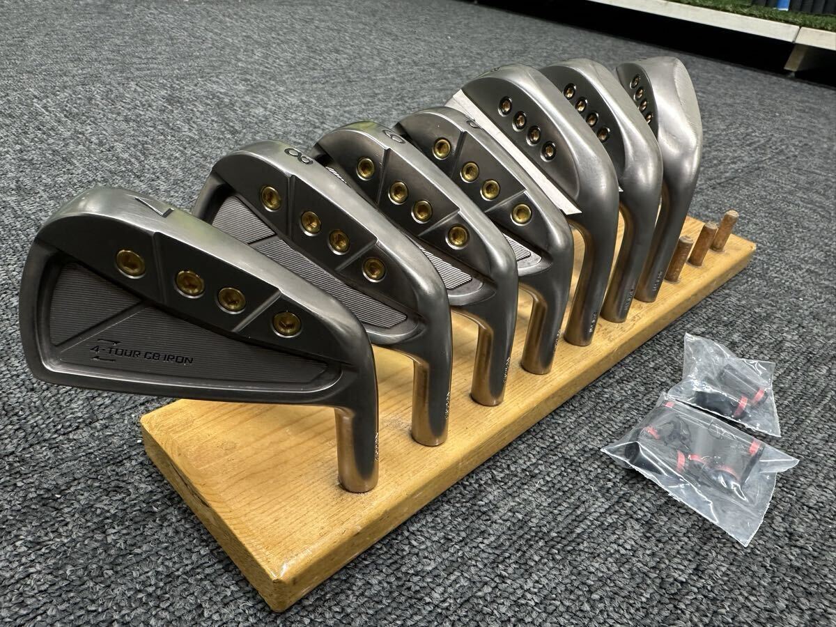 ☆ 激レア アクシスゴルフ AXIS GOLF Z4 TOUR CB IRON 7-P & Z5 TOUR WEDGE 48° 52° 56° ヘッド7個セット！！☆