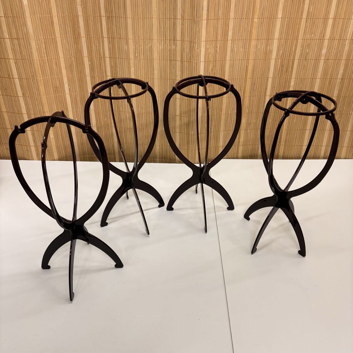 組み立て式/4個/ウィッグスタンド　帽子スタンド