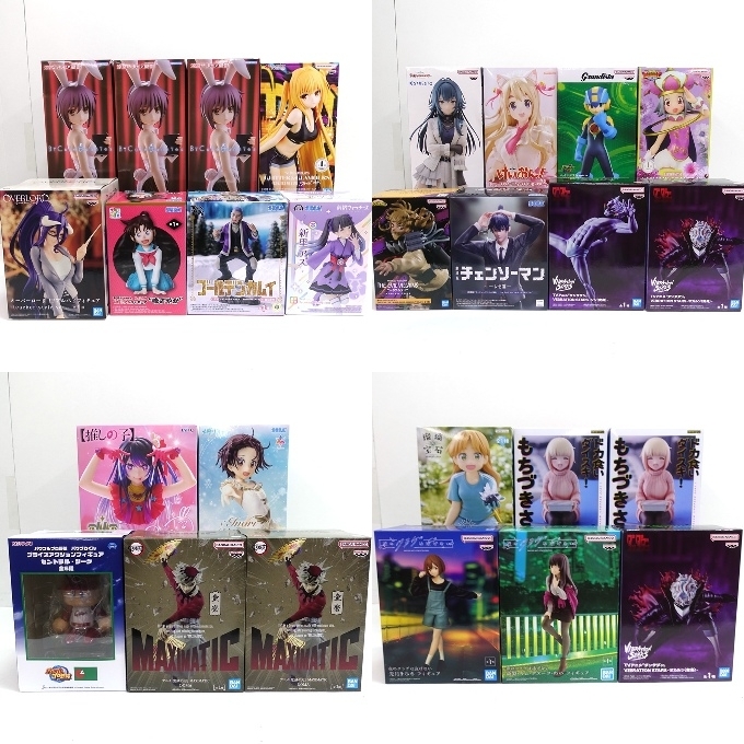 065H417★【未開封品】プライズ フィギュア 大量 まとめ セット ② オーバーロード/ToLOVEる/ダンダダン/鬼滅の刃/推しの子/メダリスト 他