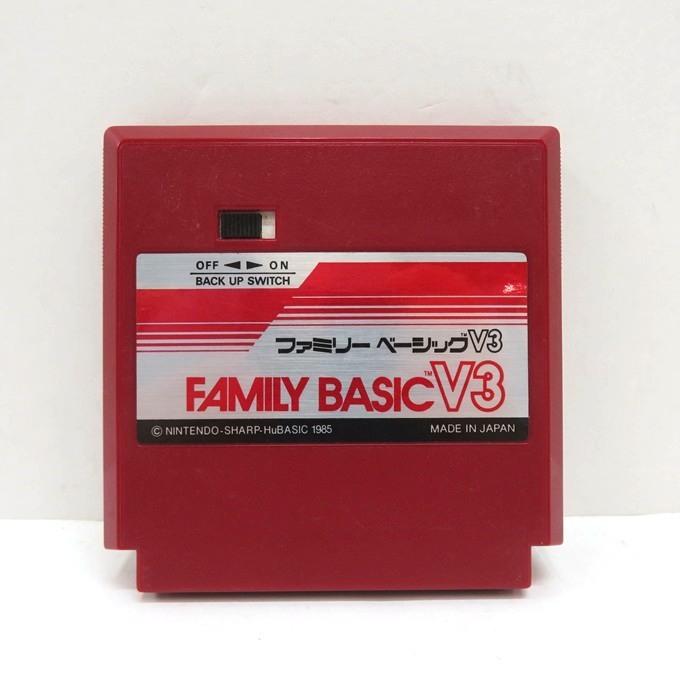 044K210★【中古品】【FC】 ファミリーベーシック(FAMILY BASIC) V3 【動作確認済】 ファミコン