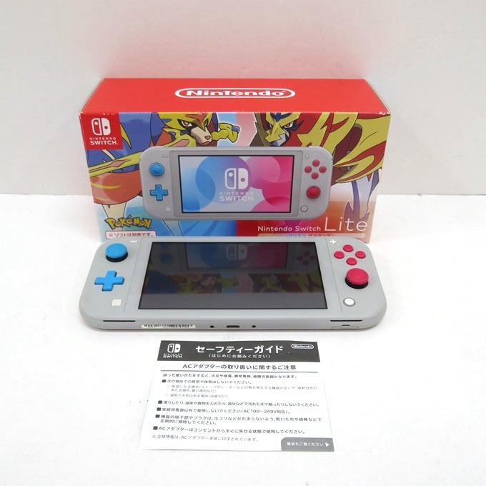 062K214★【中古品】【動作品】 Nintendo Switch Lite ザシアン・ザマゼンタ