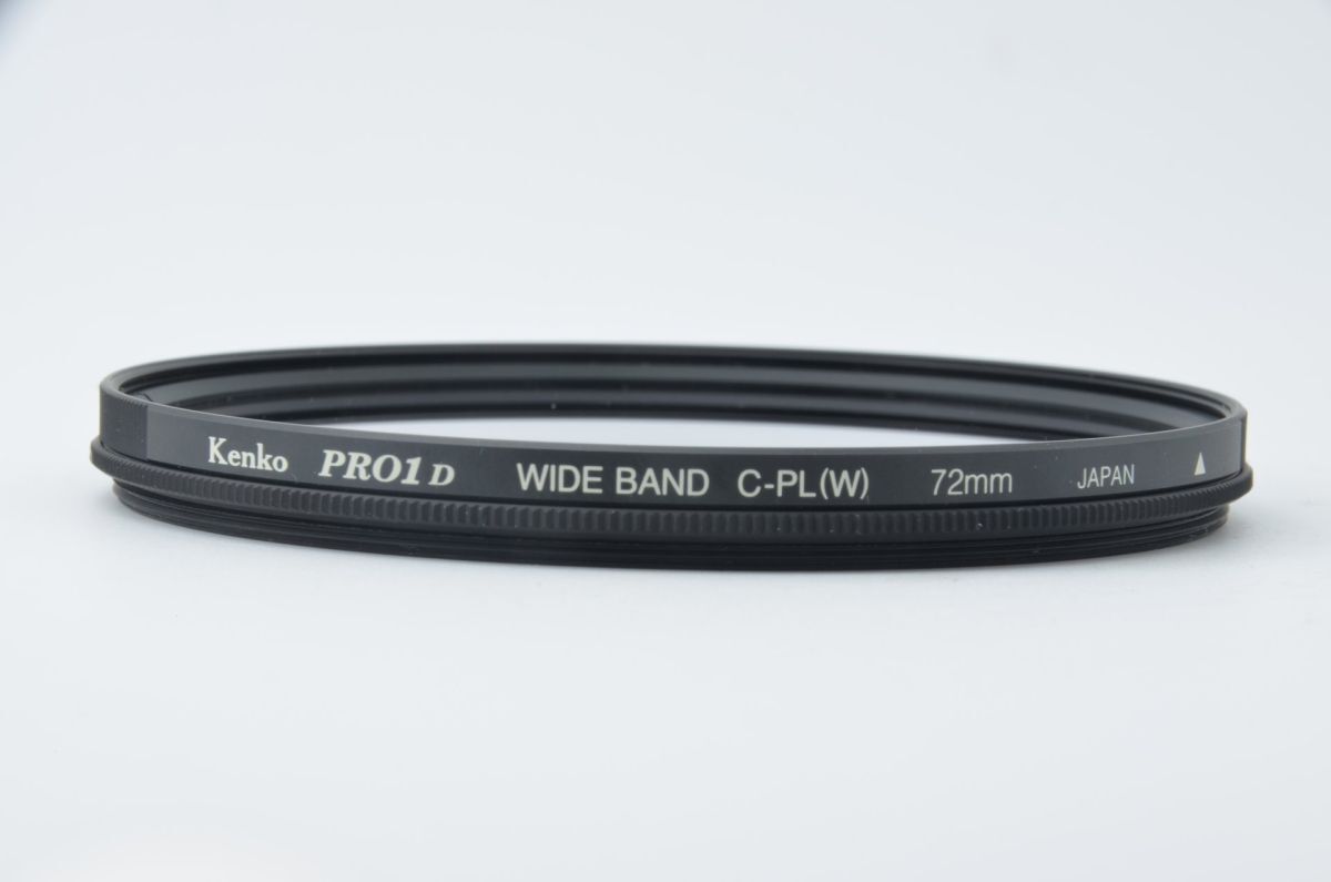 ★良品★ ケンコー KENKO PRO 1D WIDE BAND C-PL(W) 72mm 円偏光フィルター O4499 #33