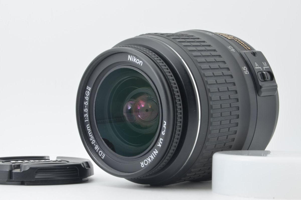 ★良品★ ニコン NIKON AF-S DX NIKKOR 18-55mm F3.5-5.6 G ED II L4576 #275