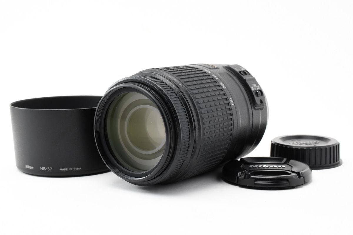 ★美品★ ニコン NIKON AF-S DX NIKKOR 55-300mm F4.5-5.6 G ED VR OL4490 #110