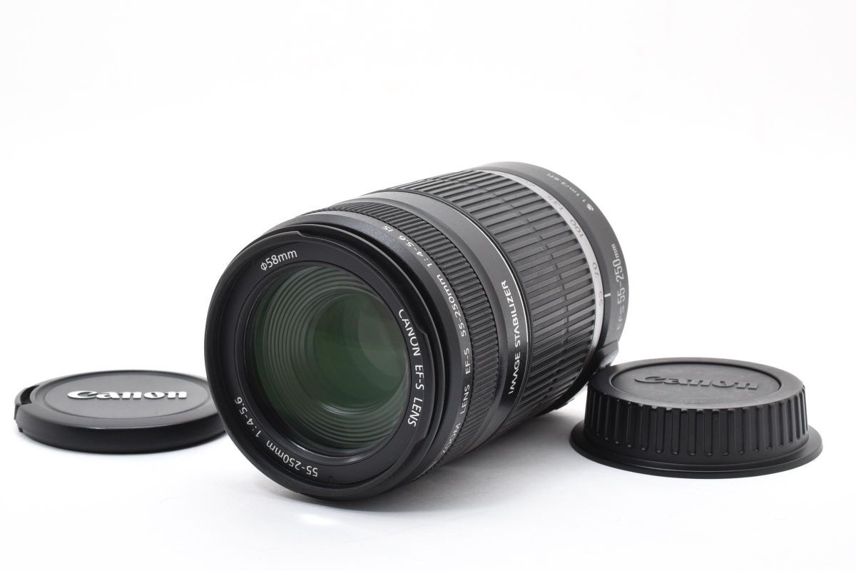 ★良品★ キヤノン CANON EF-S 55-250mm F4-5.6 IS OL4521 #275