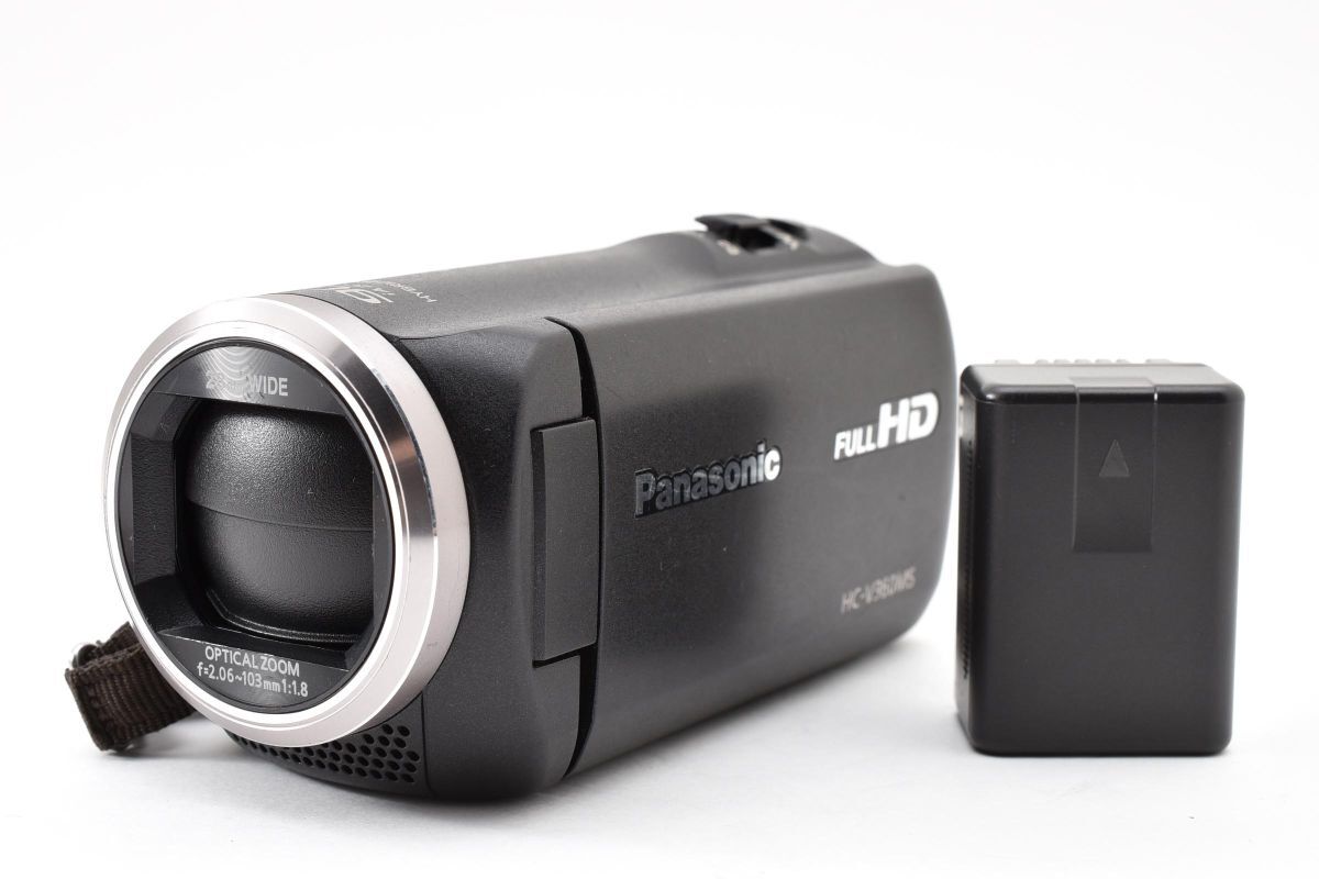 ★良品★ パナソニック PANASONIC HC-V360MS ブラック ビデオカメラ OB4536 #33