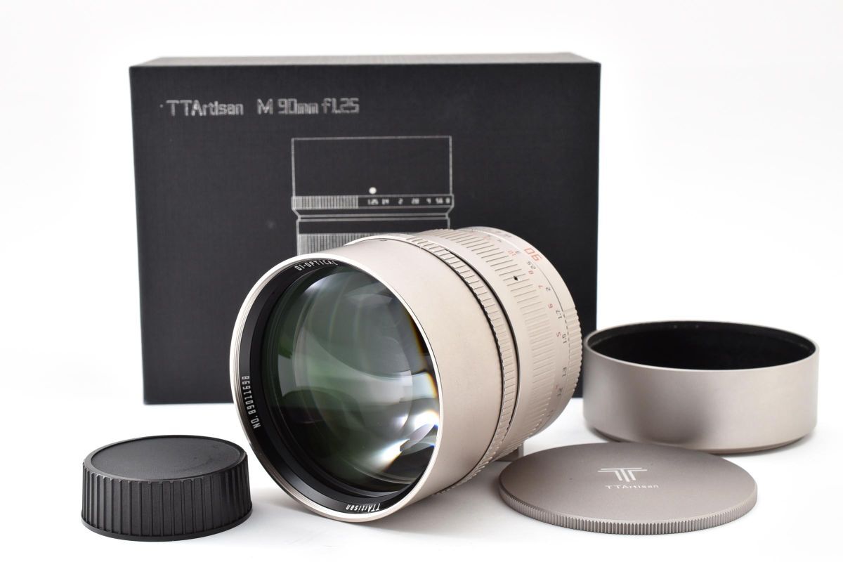 【超希少品】銘匠光学 TTArtisan 90mm F1.25 ライカM OL4547 #698