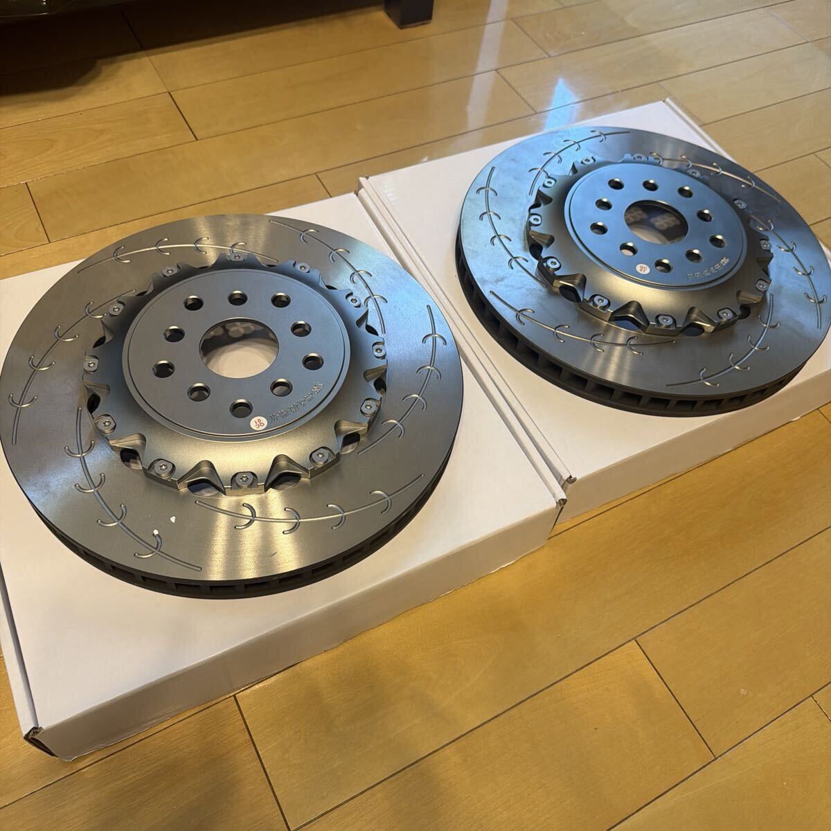 ZN6 ZC6 ZD8 ZN8 GDB VAB GRB GVB GC8 RDX 355mm 2ピース ブレーキ ローター 左右セット 未使用展示品 フロント