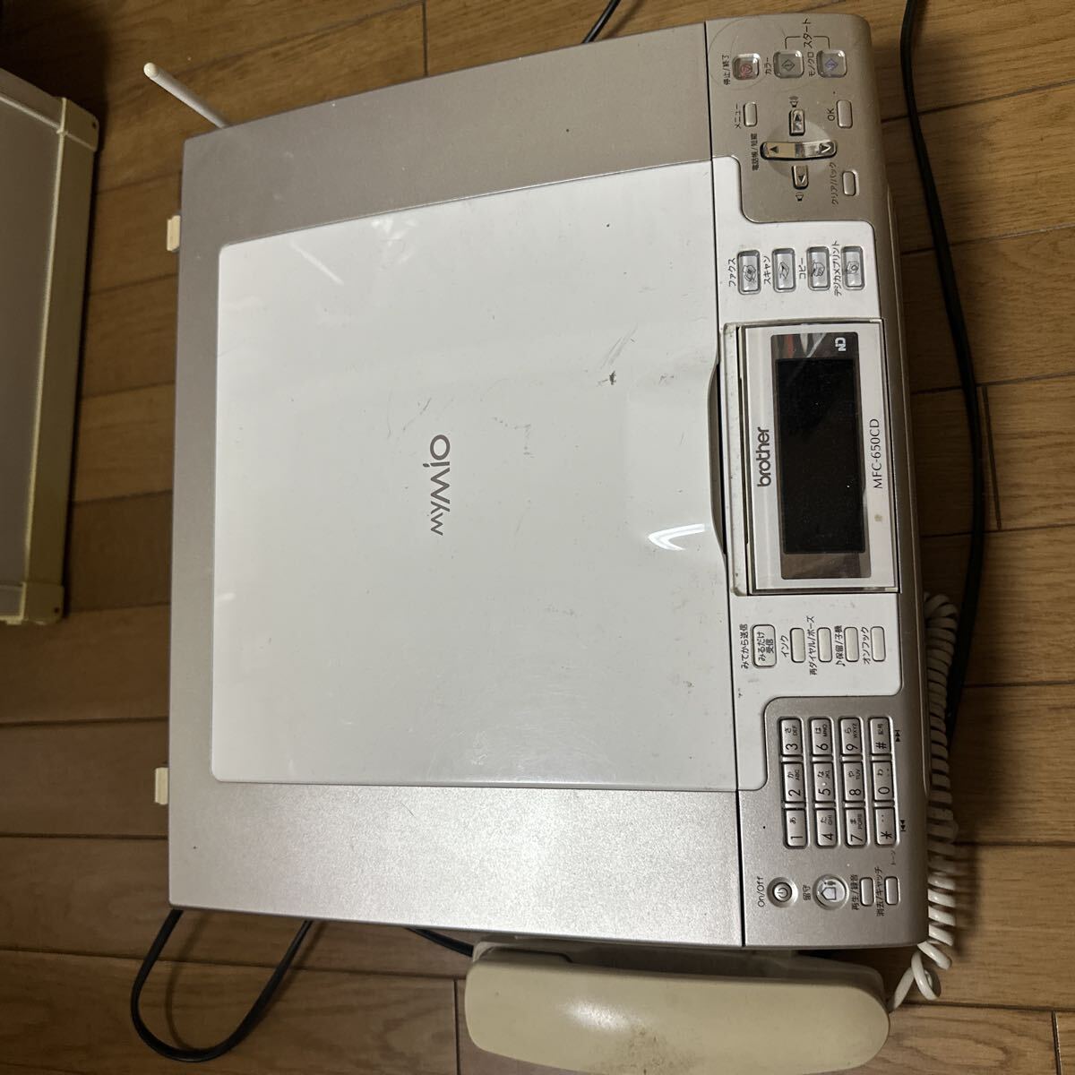 brother MyMio インクジェット複合機 MFC-650CD FAX 電話機 プリンター インクジェットプリンター