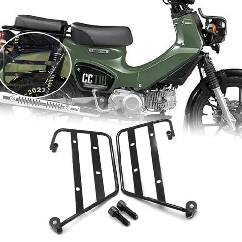 FOR クロスカブ CC110 クロスカブCC50 2025 サイドバッグスタンド荷物ラック取付ブラケットオートバイタイヤ抗YuR