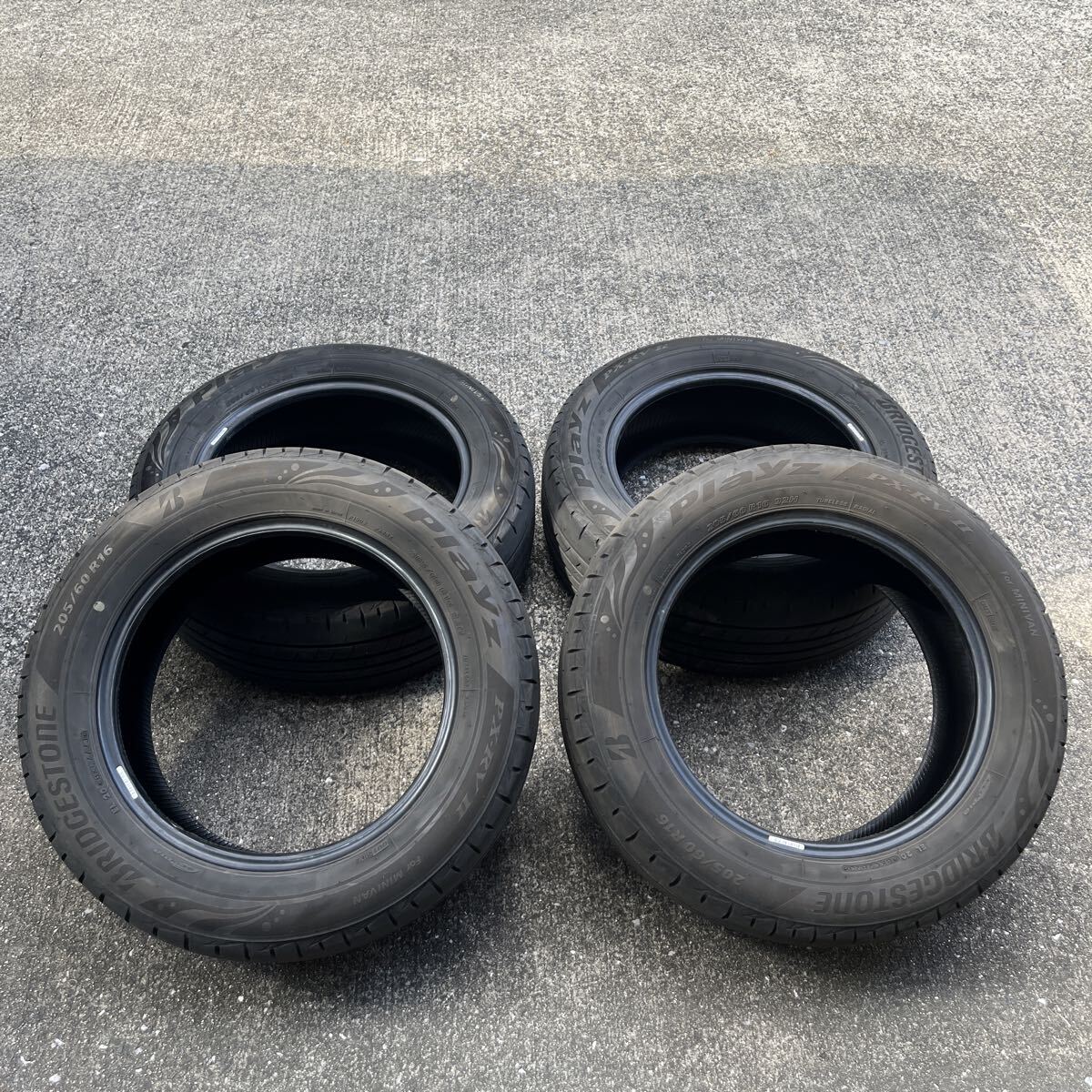 205/60R16 ブリジストン　プレイズ　PX-RV2 7部山　2023年製　4本