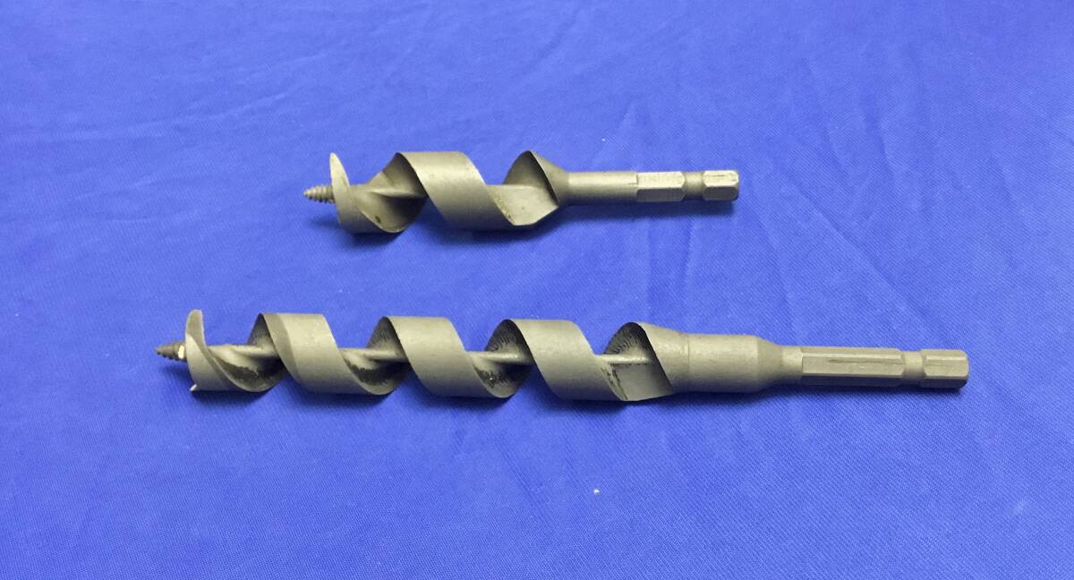 ドリルの刃　2本セット　　穴径20mm・穴径24mm