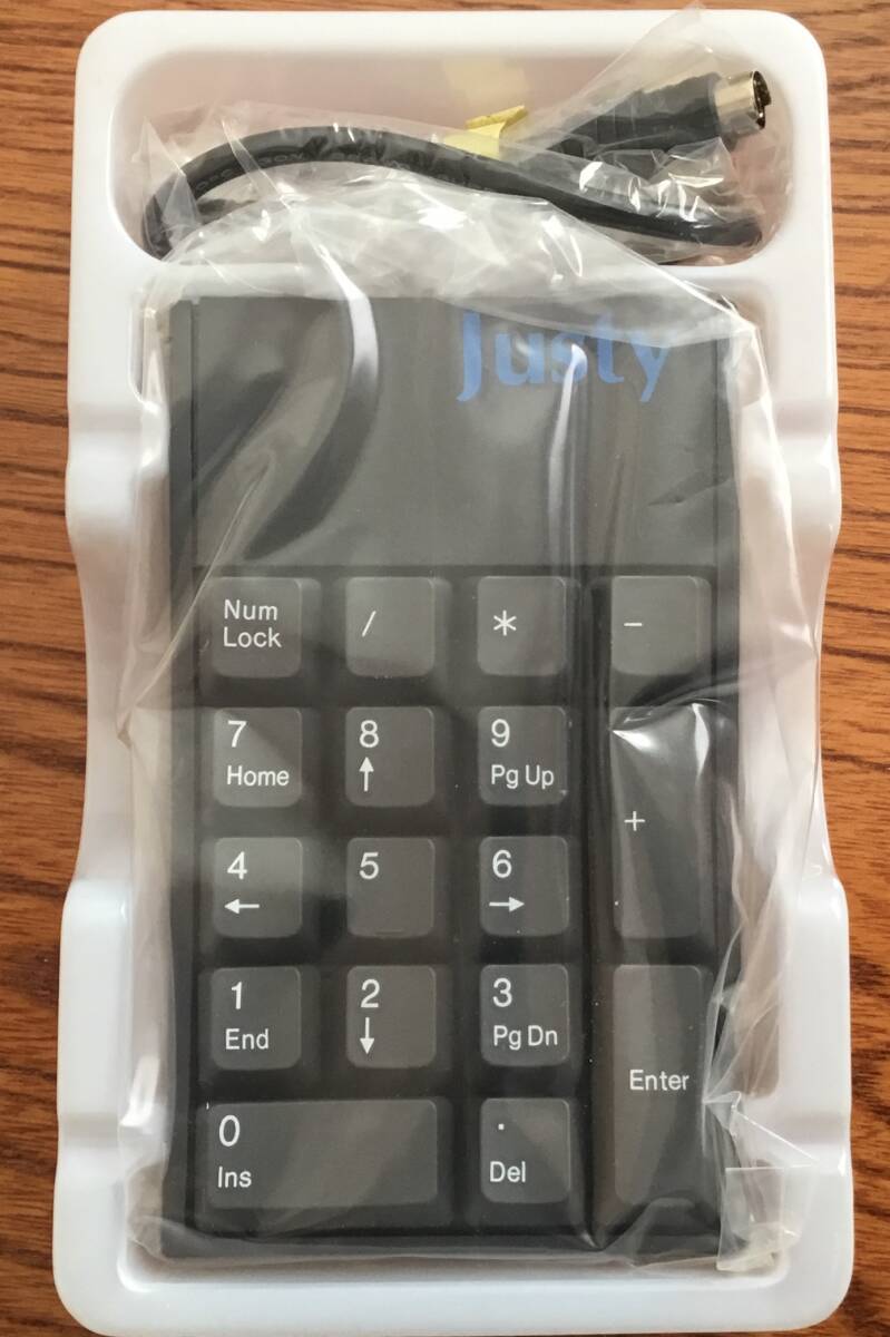 Justy 10キー（テンキー）　PS/2タイプ　　JKB-10i 【未使用】