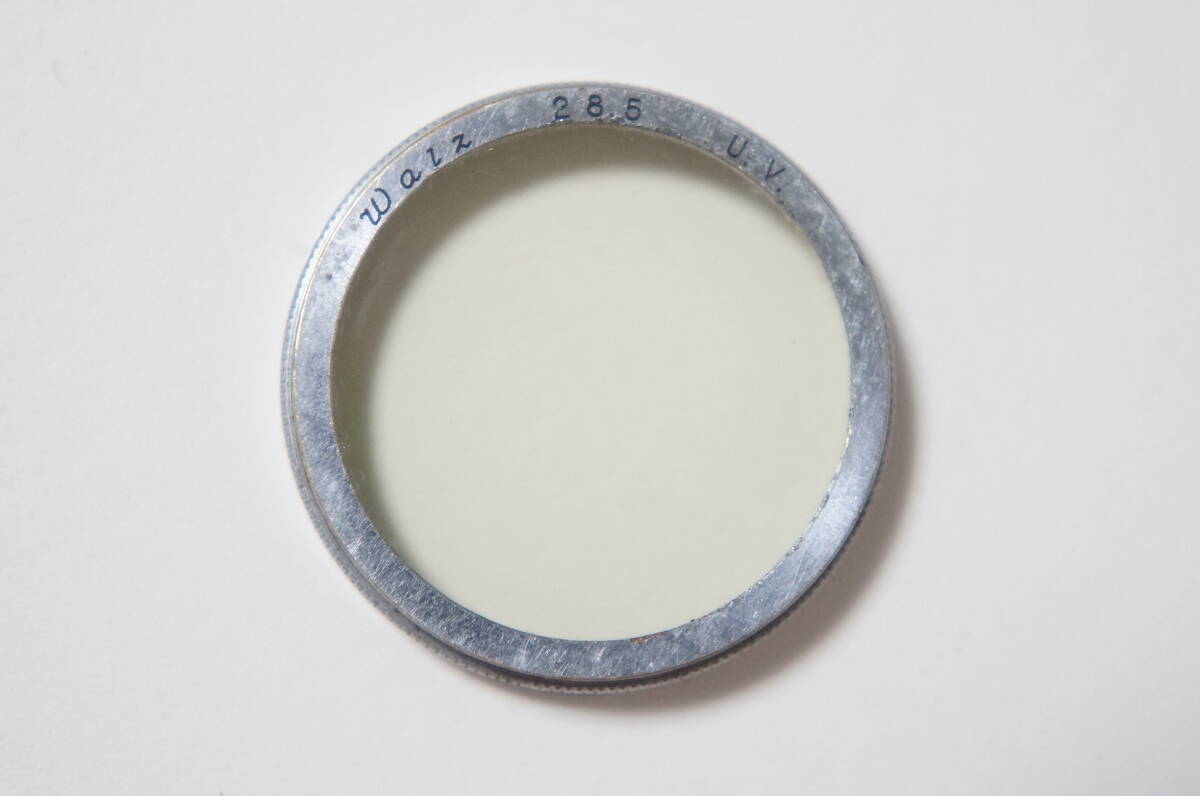 [28.5mm かぶせ式] Walz U.V. UVカットフィルター [F3770]