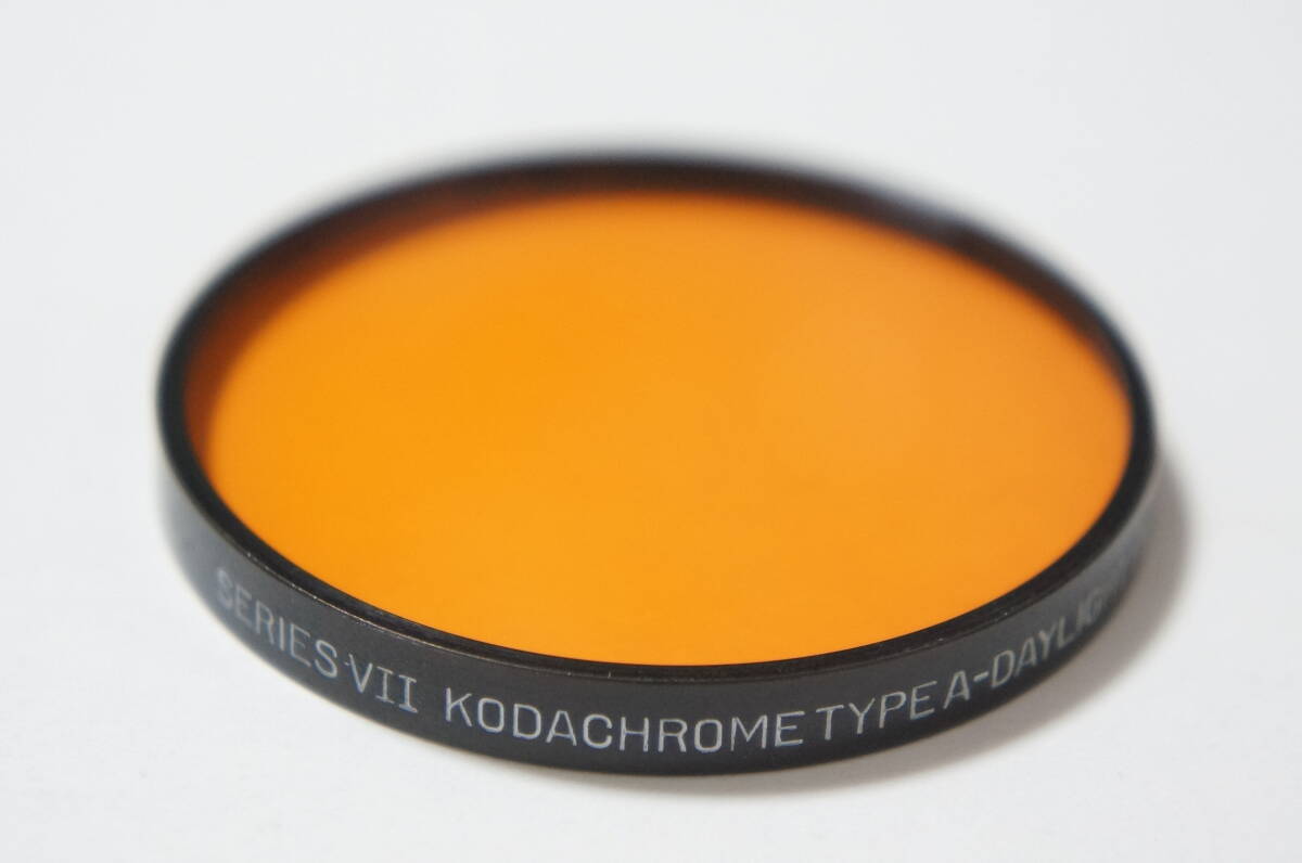 [SERIES VII/シリーズ 7] KODAK KODACHROME TYPE A-DAYLIGHT FILTER フィルター [F5221]