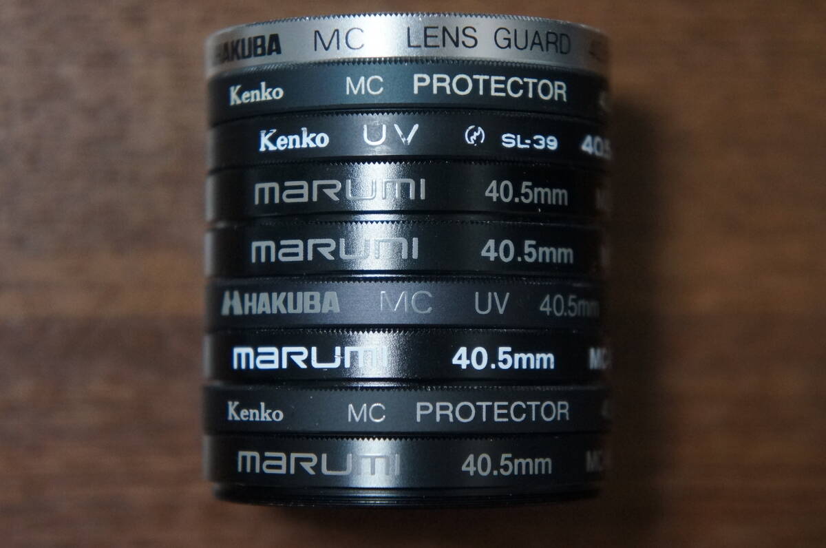 ◆説明必読◆【480円/枚】[40.5mm] Kenko HAKUBA等 PROTECTOR UV系 実用フィルター